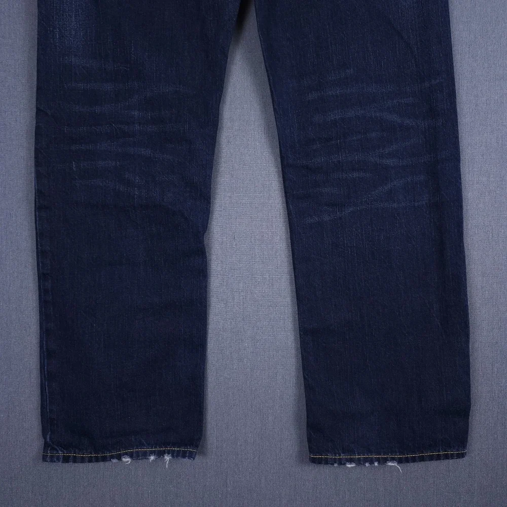 American Eagle Relaxed Straight Jeans Mens 34x32 (Fits 34x31) Dark Wash Denim